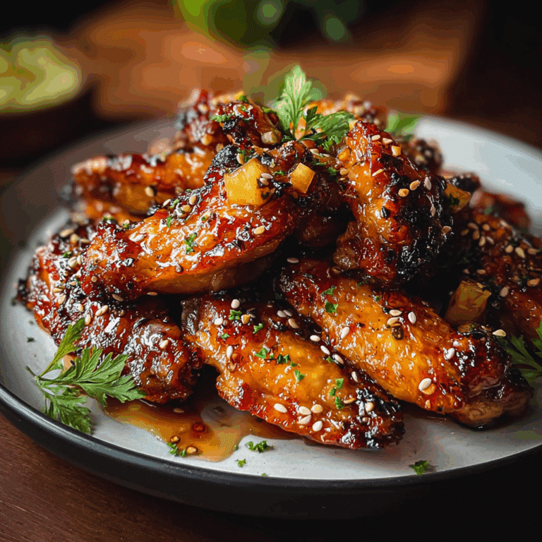 Pineapple Chicken Wings Recipe