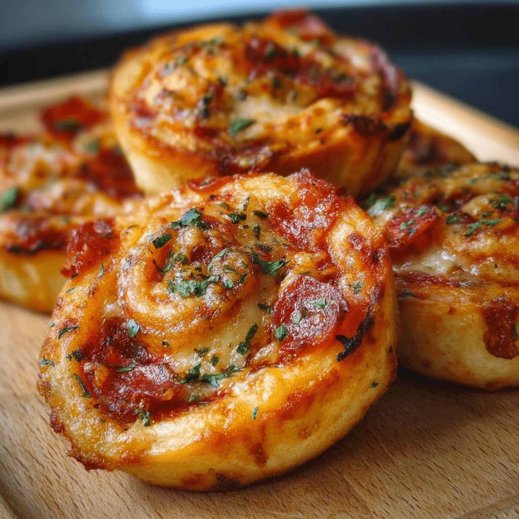 Quick Keto Pizza Pinwheels