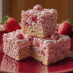Strawberry Rice Krispies Treats