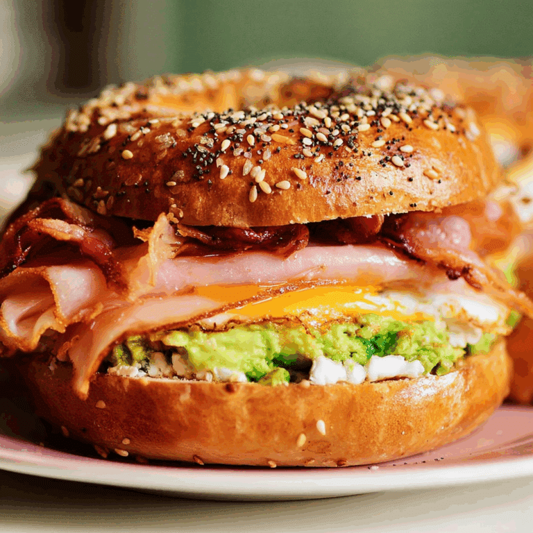 Ultimate Breakfast Bagels