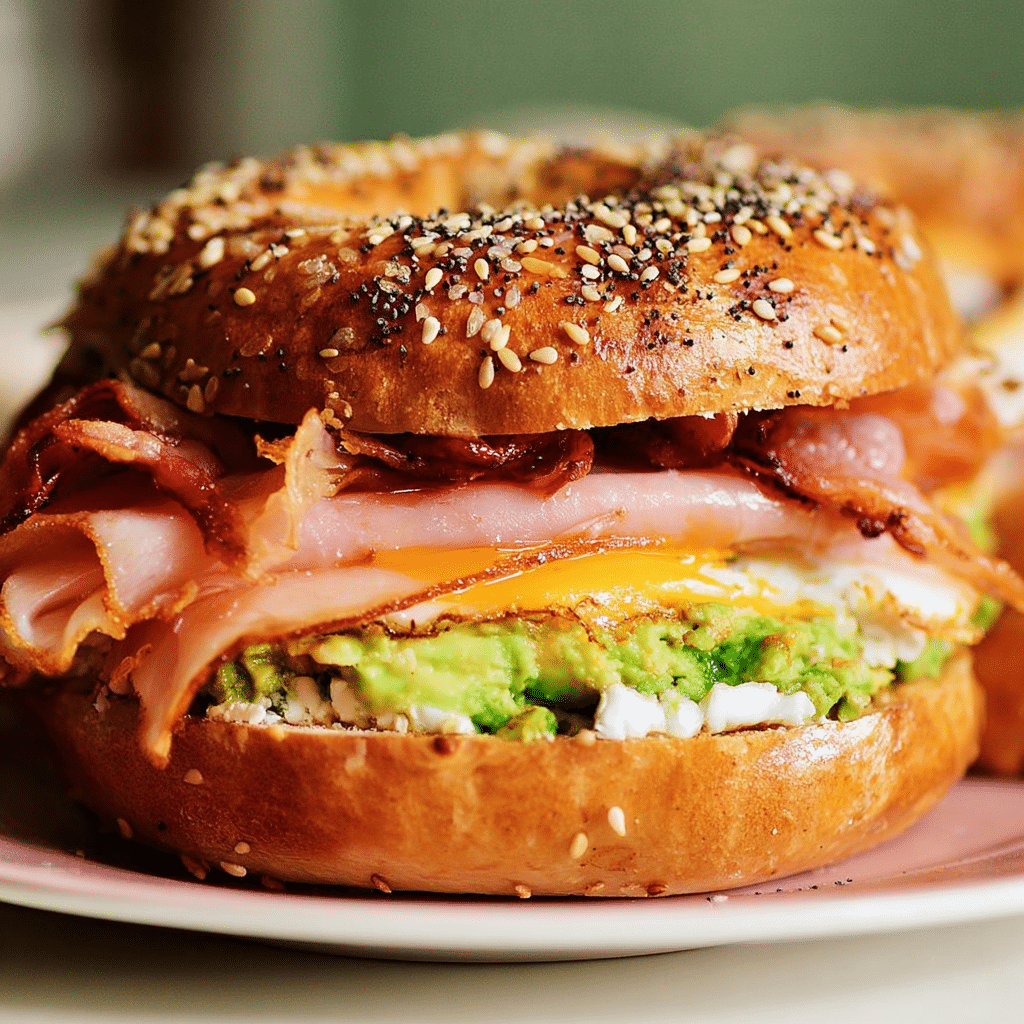 Ultimate Breakfast Bagels