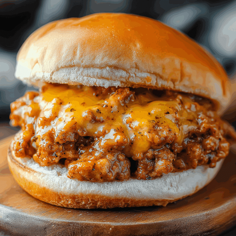Easy Cajun Chicken Sloppy Joes