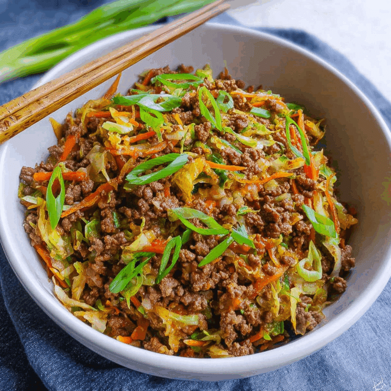 Egg Roll in a Bowl Recipe