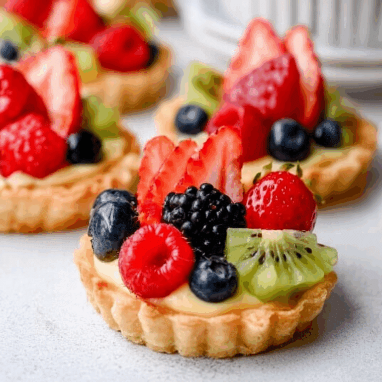 Mini Fruit Tarts With Pastry Cream