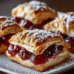 Quick Cherry Pie Bites